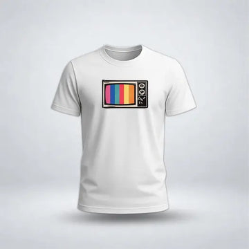 Antique TV Graphic Tee for Men's