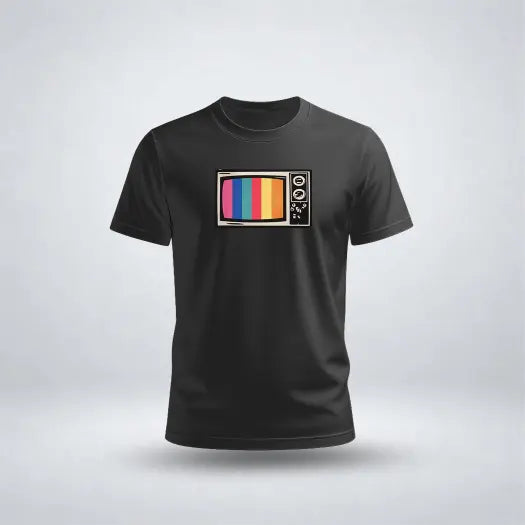 Antique TV Graphic Tee for Men's