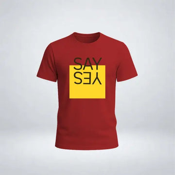 SAY YES Graphic Tee for Men's