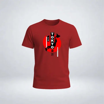 Tokyo Rising – Japanese Graphic Tee for Men's