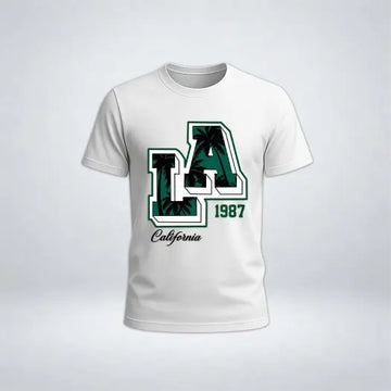 LA 1987 – California Graphic Tee for Men's