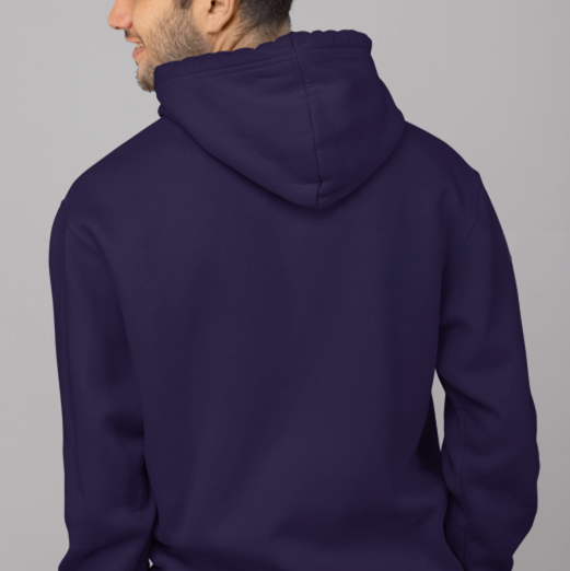 Classic Plain Navy Blue Color Hoodie
